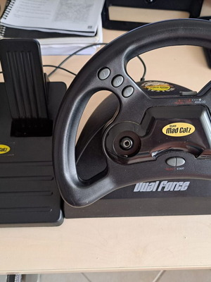 Mad Catz τιμονιέρα για PS2 χωρίς κουτί