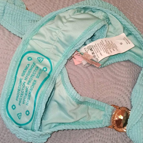 Moda Minx bikini bottom new, turquoise, size medium