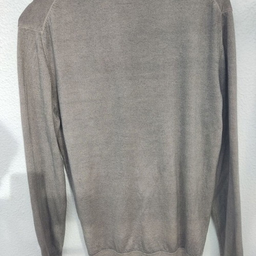 Daniele Fiesoli 100% extrafine merino sweater like new, brown