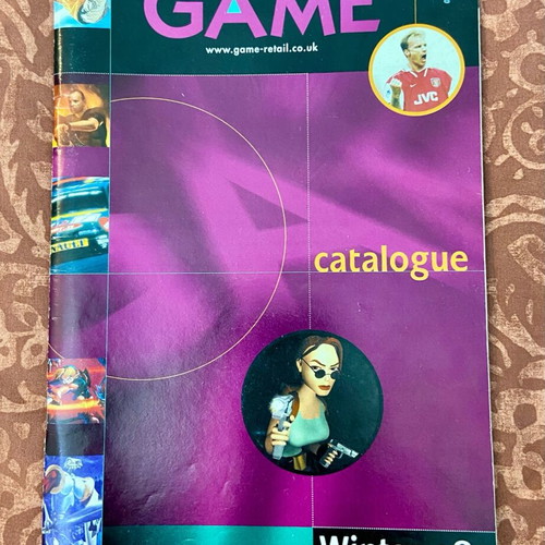 Video Games Catalogue 1998 like new