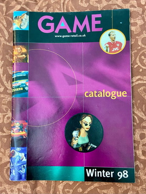 Κατάλογος Video Games 1998 σαν καινούργιος