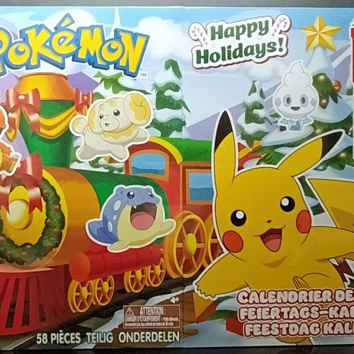 Pokemon Holiday Christmas Advent Calendar 2024 new with 16 figures