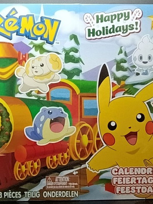 Pokemon Holiday Christmas Advent Calendar 2024 new with 16 figures