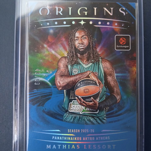 Mathias Lessort Panini Euroleague Origins card /99