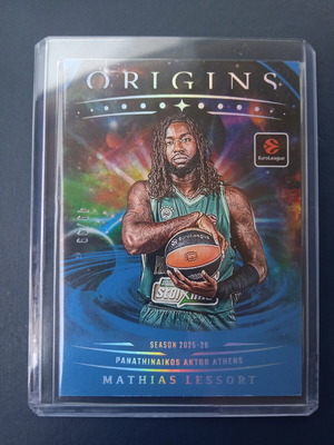 Mathias Lessort Panini Euroleague Origins card /99