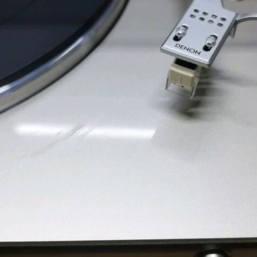 Denon DP300F turntable used