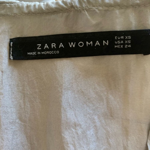 Ruffle top Zara grey size XS new