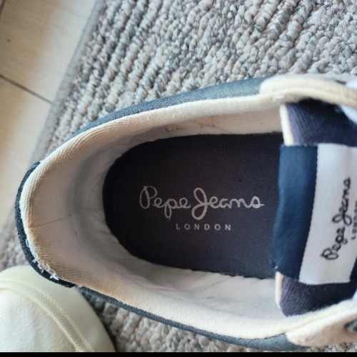 Pepe Jeans canvas sneakers used, size 42, excellent condition