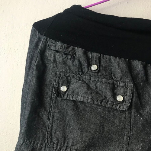 Xanaka harem pants gray anthracite like new, linen and cotton, size 40