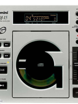 Gemini CD players, black, set of two