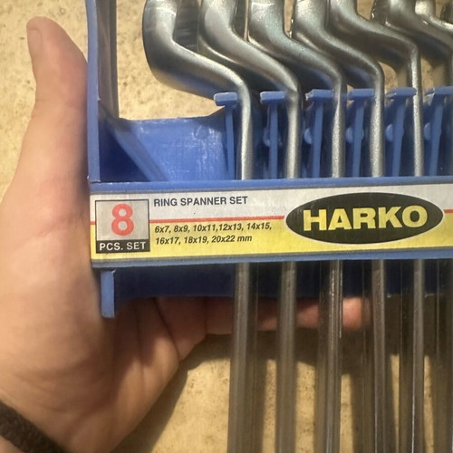 HARKO Polygonal Keys Set of 8 New Drop Forged