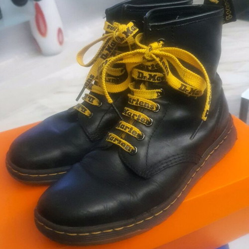 Dr. Martens boots used, black, size 39