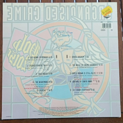 Holy Noise Organised Crime βινύλιο LP σαν καινούργιο