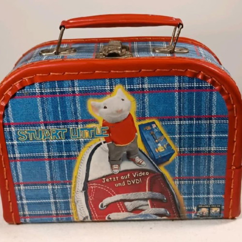 Stuart Little vintage suitcase used, promotional