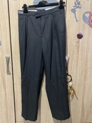 Men's black pants like new, size 40