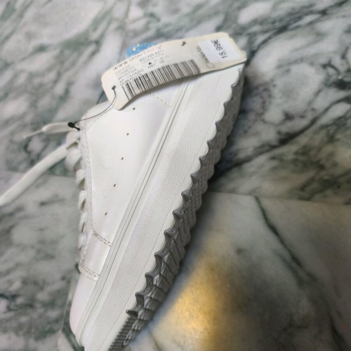 Celestino sneakers new No36 white with blue glitter
