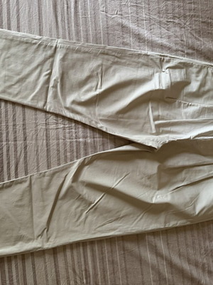 Papilio Garamas pants with pleats like new, size 33, beige