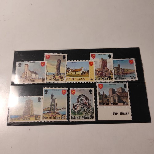 Isle of Man stamps new, pack of 9 pieces
