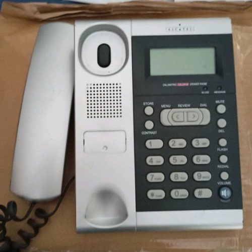 Alcatel 29362 Analog Phone like new, gray, wired