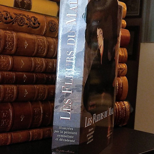 Les Fleurs du Mal Baudelaire hardcover like new, French language