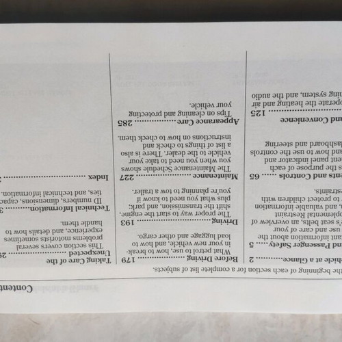 Honda CR-V 2001 owners manual used in English