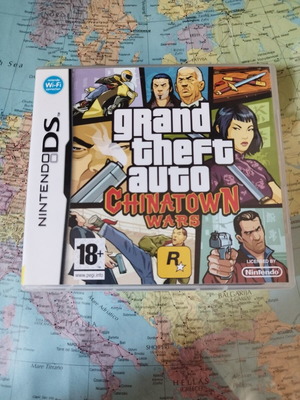 Grand Theft Auto Chinatown Wars Nintendo DS game
