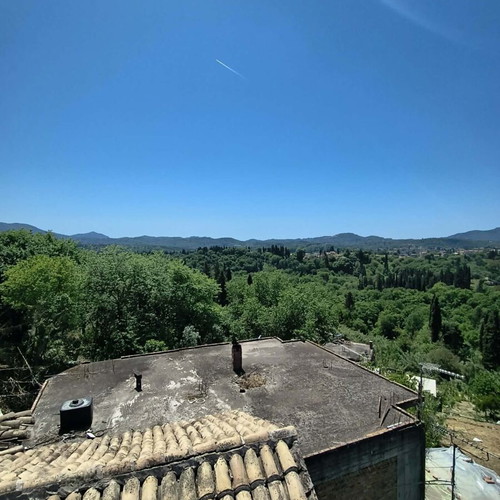 Detached house 100 sqm near Corfu town with sea view