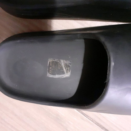 Bozikis black sandals like new, size 38