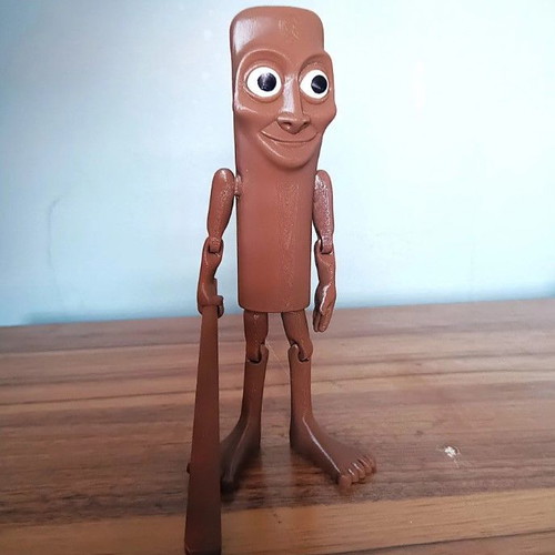 Tung Tung Tung Sahur figure new, 3D printed