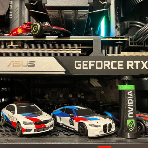Adjustable GPU Support Stand for NVIDIA & Radeon, anti-sag