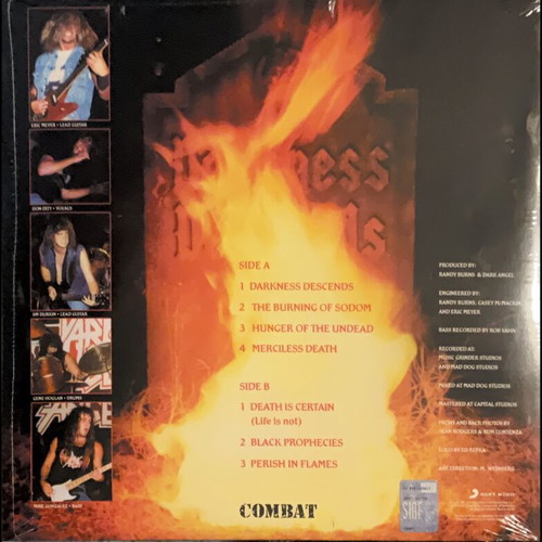 Dark Angel Darkness Descends LP μεταλλικό άλμπουμ