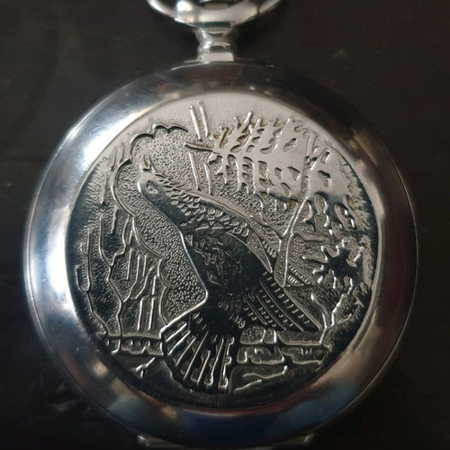 Vintage Molnija pocket watch like new, USSR 1970-1979