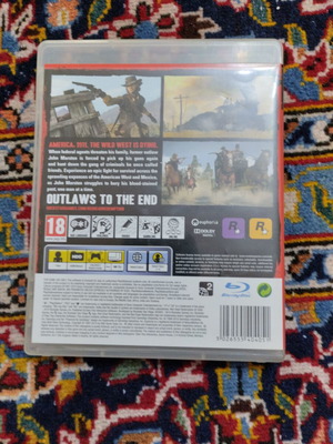 Red Dead Redemption PlayStation 3 manual without game used