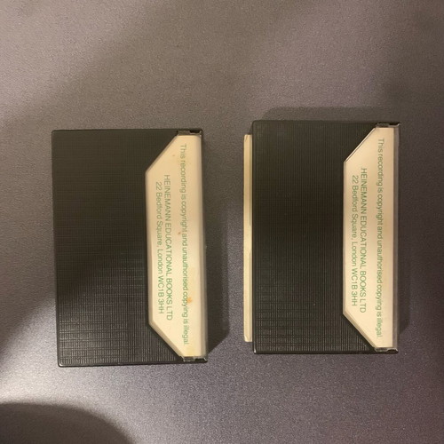 Snap! Stage 2 cassette set used, Heinemann English course