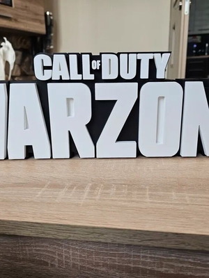 3D printed Warzone decorative item new for gaming setup