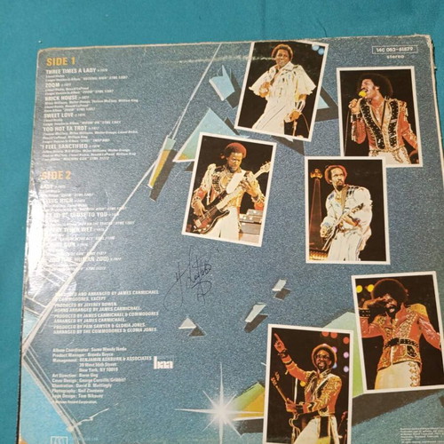 Commodores Greatest Hits vinyl record