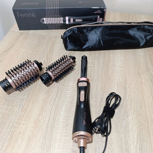 Eta Fenite Black Edition Electric Hair Brush 1000W with Ionizer