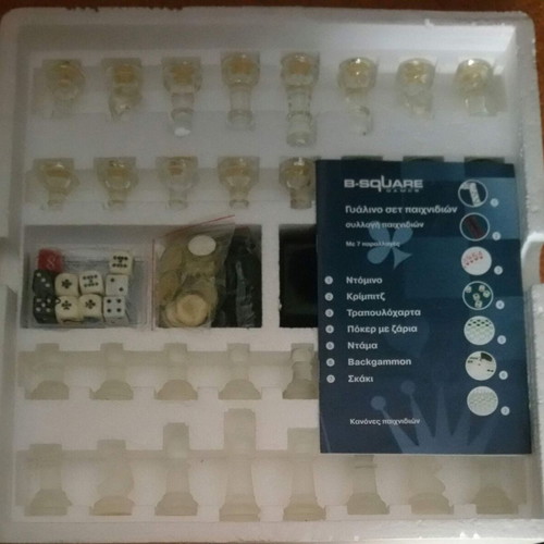 Board game with collection of 7 games used
