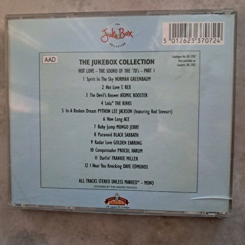 Hot Love The Sound Of The 70's Pt.1 CD used