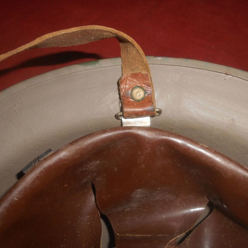 British Army Steel Helmet World War II 1940 used