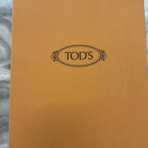 Tod's white leather sneakers size 40.5 with box and dust bag