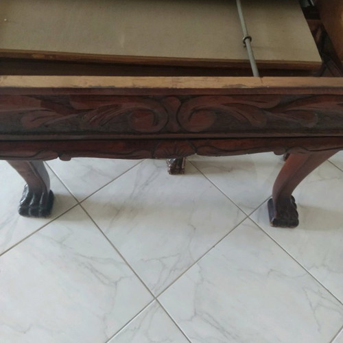 Antique dining table used 1920-30 fully handmade