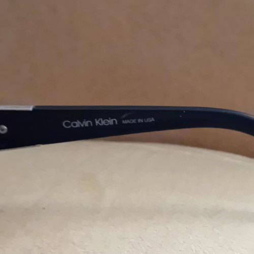 Calvin Klein vintage men's sunglasses used, black