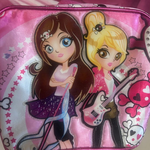 Bratz Y2K pink insulated lunch box used, kids food bag