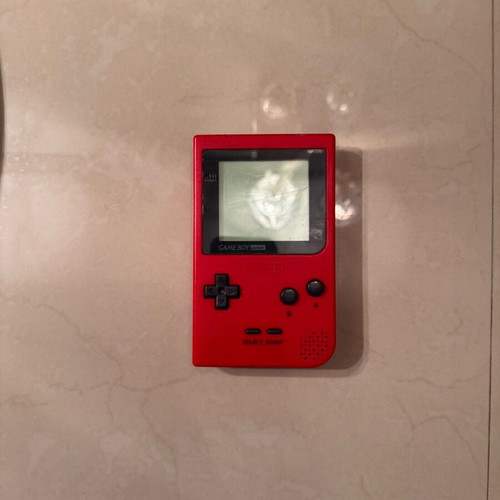 Nintendo Game Boy Pocket red used handheld console
