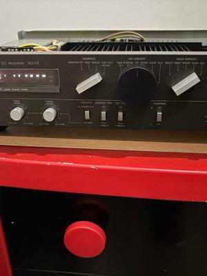 Technics SU-V5 amplifier like new with repaired record out switch