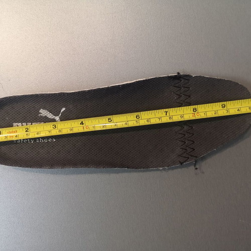 Puma women's safety shoes with aluminum toe cap like new, size 38