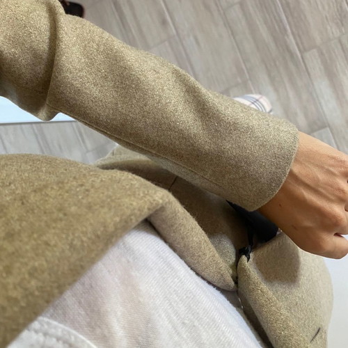 Massimo Dutti wool jacket S new beige