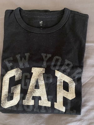 Gap long-sleeve shirt used, black, size XS for 14 years