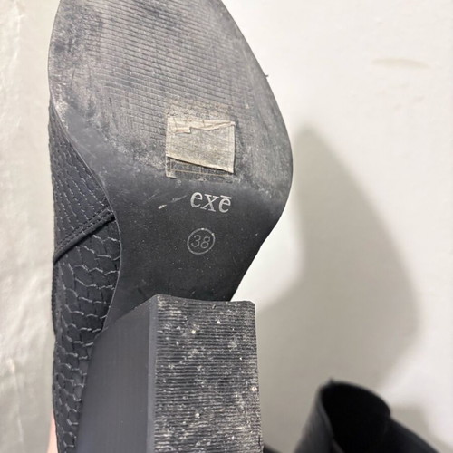 Cowboy boots black size 38 Exe like new